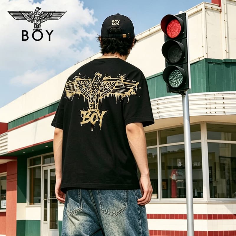 Футболка Boy London Черный мужской Футболки - изображение 4