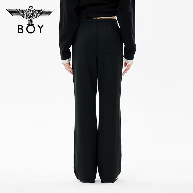 Штаны Boy London Черные Женские Повседневные Штаны - изображение 6