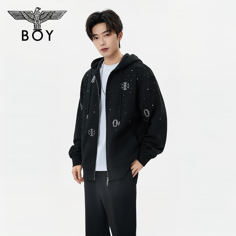 Худи Boy London Черный Унисекс Толстовки - изображение 2