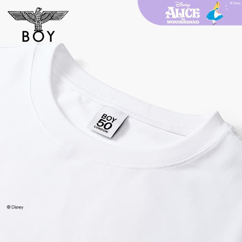 Футболка BOY LONDON Белые Женские T-рубашки - изображение 6