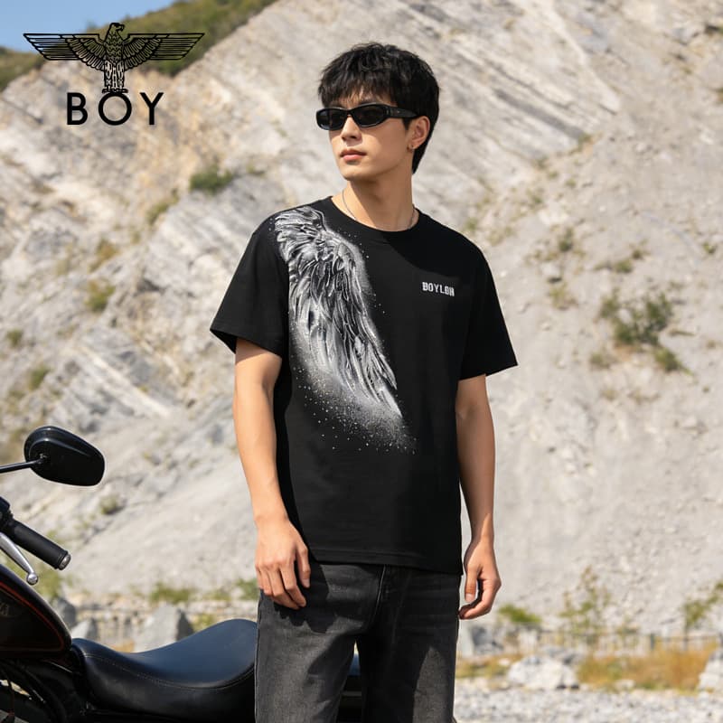 Футболка BOY LONDON Черный Унисекс T-рубашки - изображение 3