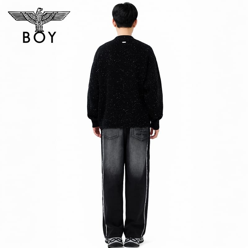 Кофта BOY LONDON Черные Унисекс Свитеры - изображение 7