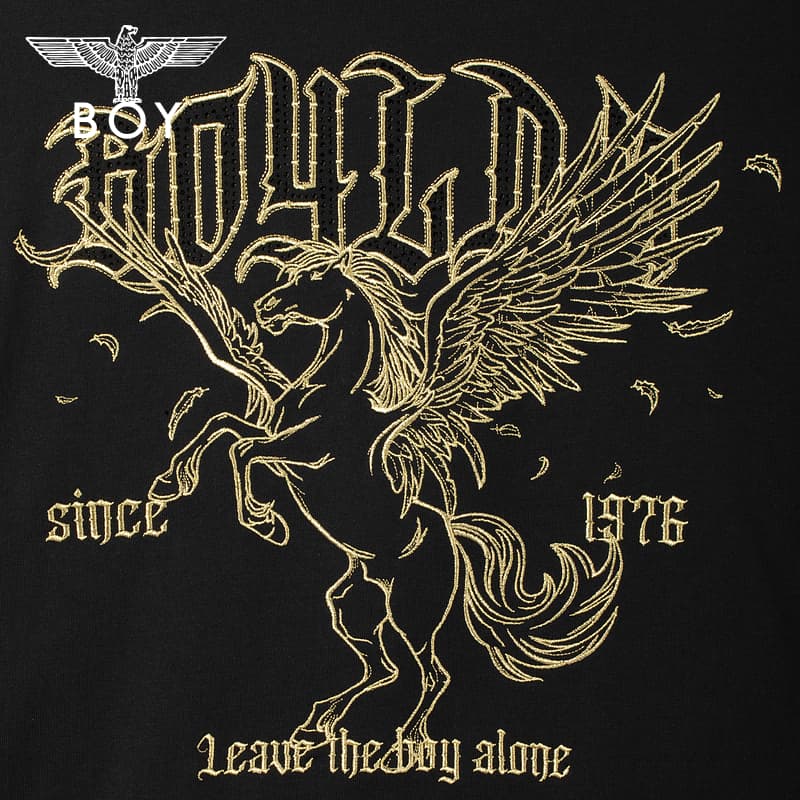 Худи Boy London Dream As A Horse Черный Унисекс Толстовка - изображение 4
