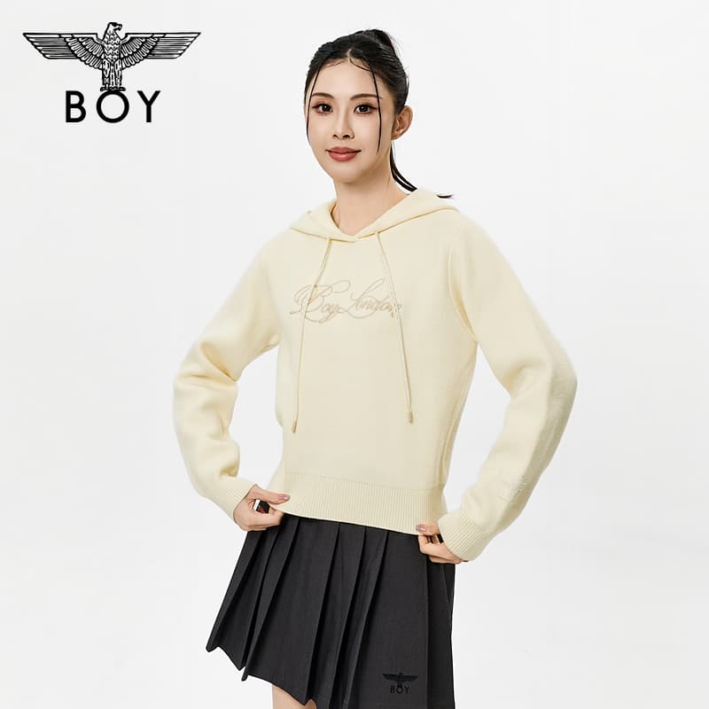 Кофта BOY LONDON Экрю Женские Трикотаж - изображение 3