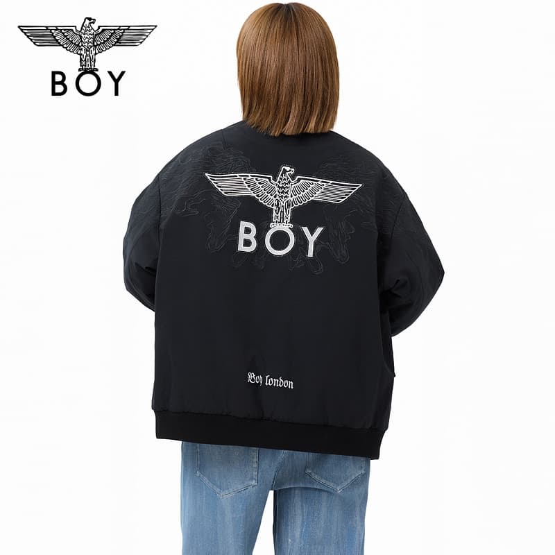 Зимняя куртка пуховик BOY LONDON Хлопковый пуховик унисекс - изображение 4