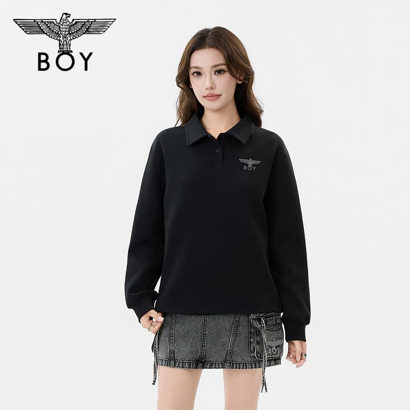 Худи BOY LONDON Черный Женские Толстовки - изображение 3