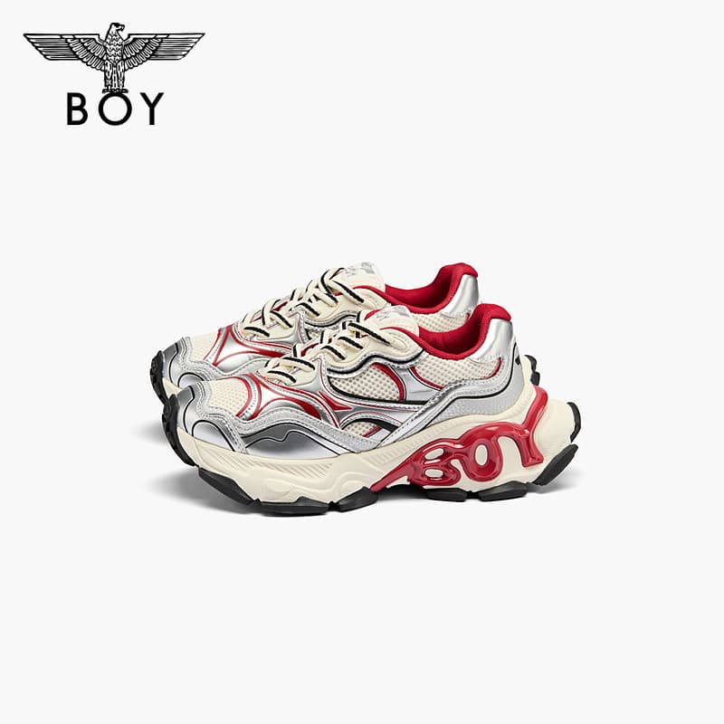 Кроссовки Boy London Повседневная обувь Low Топ Красный Унисекс - изображение 2