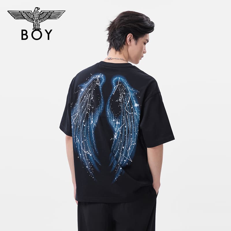 Футболка BOY LONDON T-рубашка унисекс черная - изображение 5