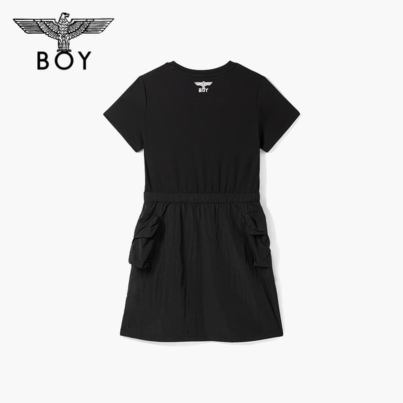 Платье BOY LONDON Короткое платье с короткими рукавами для женщин - изображение 2