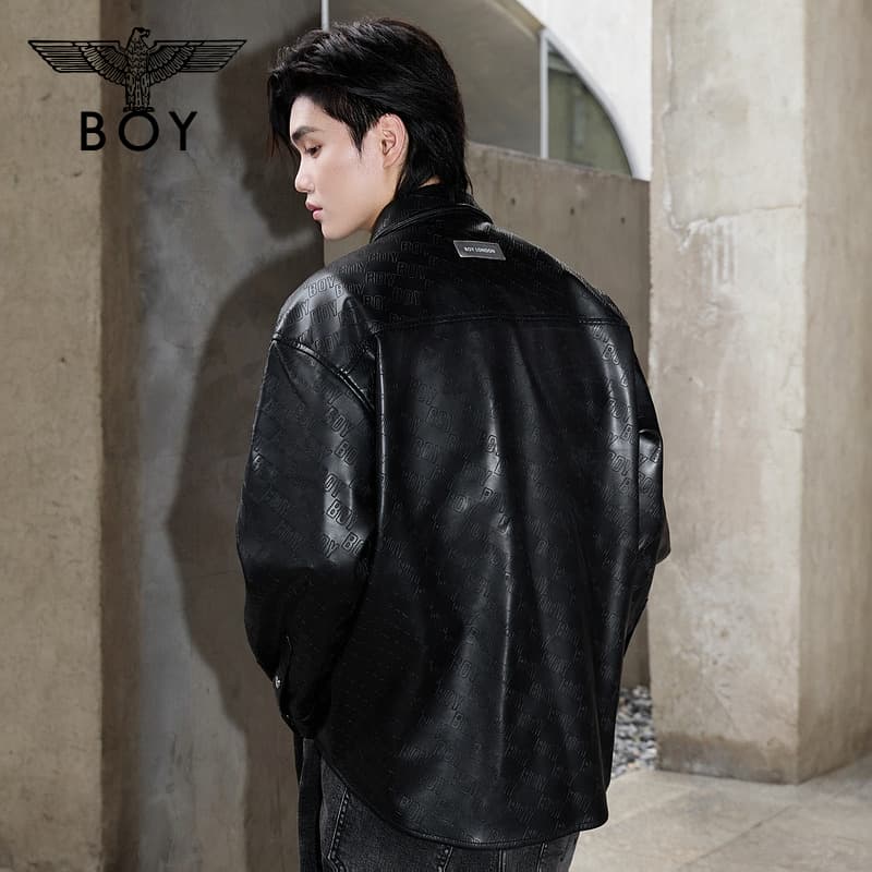 Кожаная куртки Boy London Black Leather Jacket - изображение 6