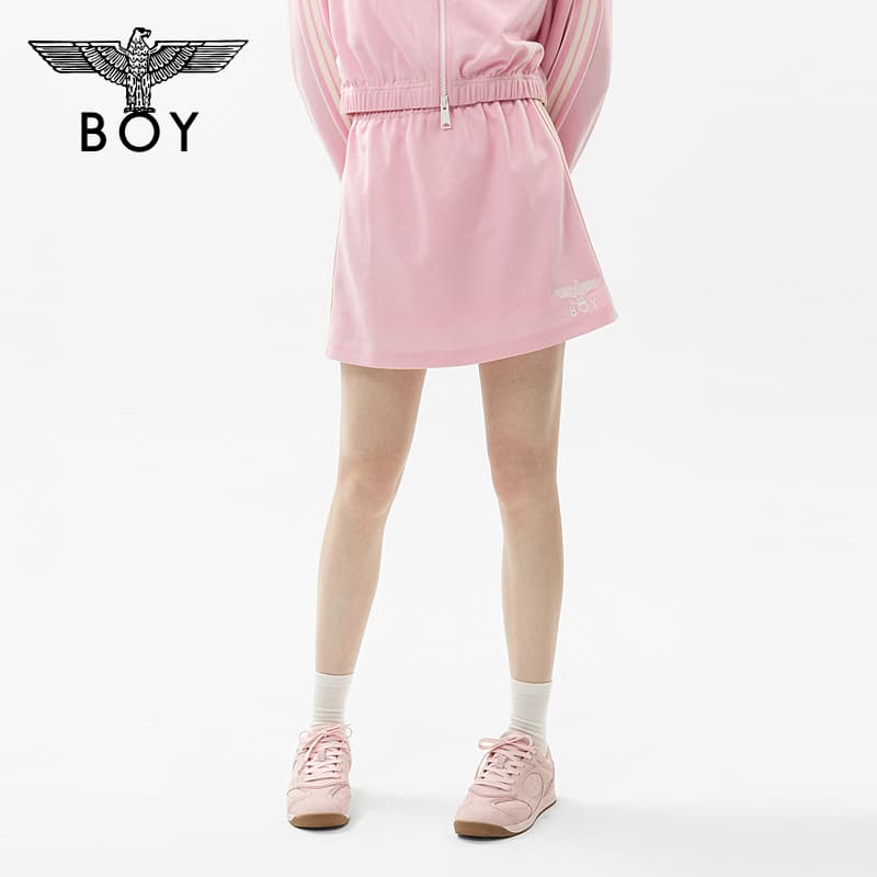 Юбка BOY LONDON Розовый Женские Повседневные мини юбки - изображение 4