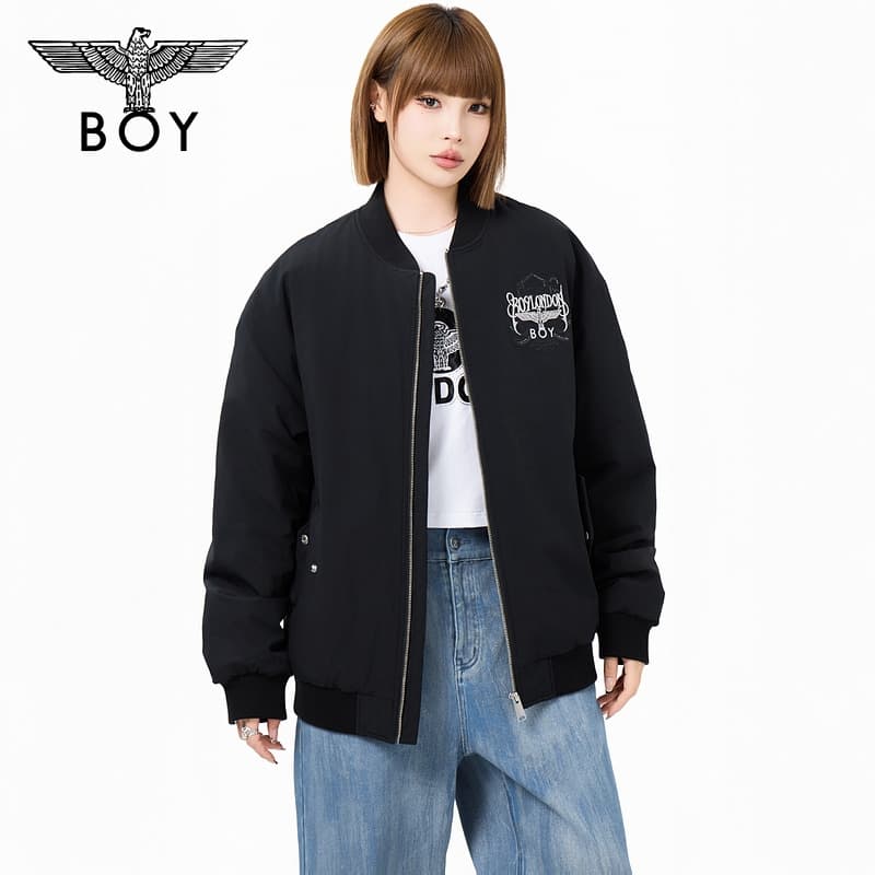 Зимняя куртка пуховик BOY LONDON Хлопковый пуховик унисекс - изображение 5