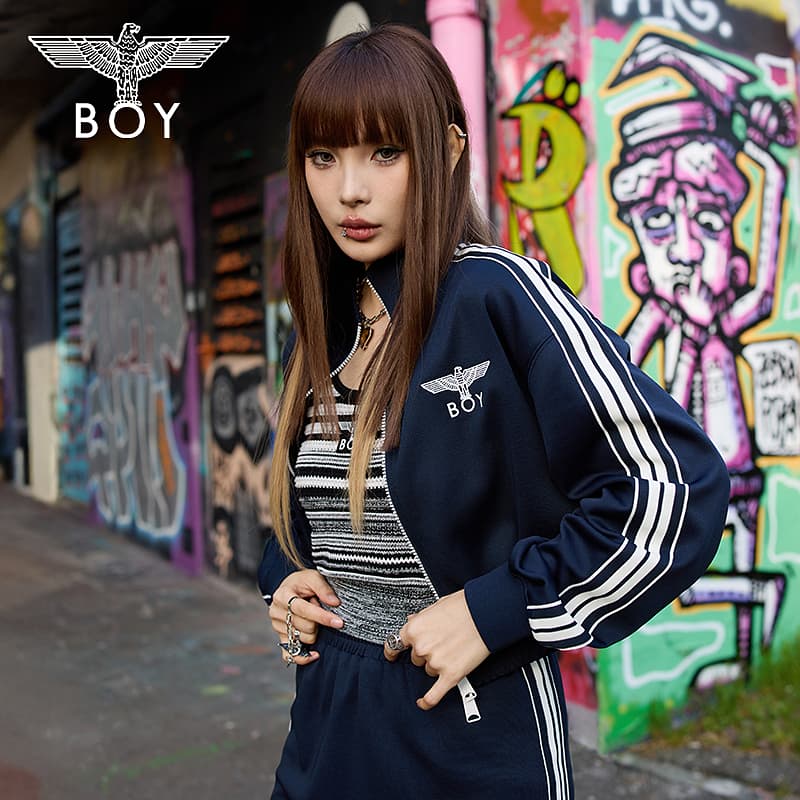 Куртка Boy London Темно-синие женские куртки - изображение 4