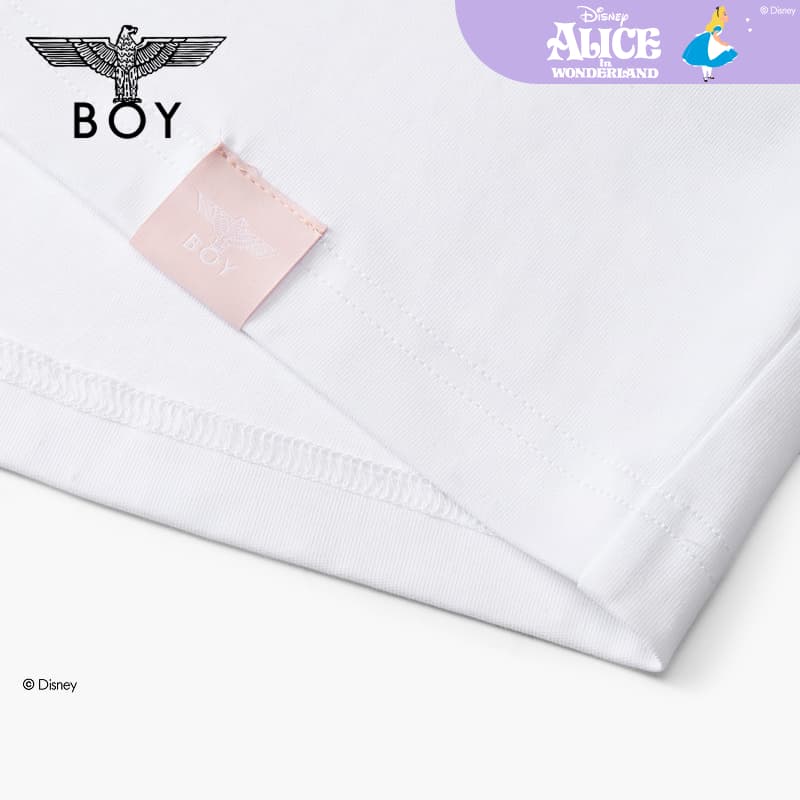 Футболка BOY LONDON Белые Женские T-рубашки - изображение 5