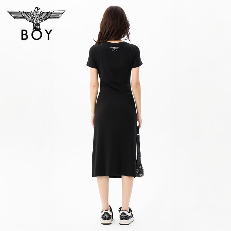Платье BOY LONDON Короткое платье с короткими рукавами для женщин - изображение 6