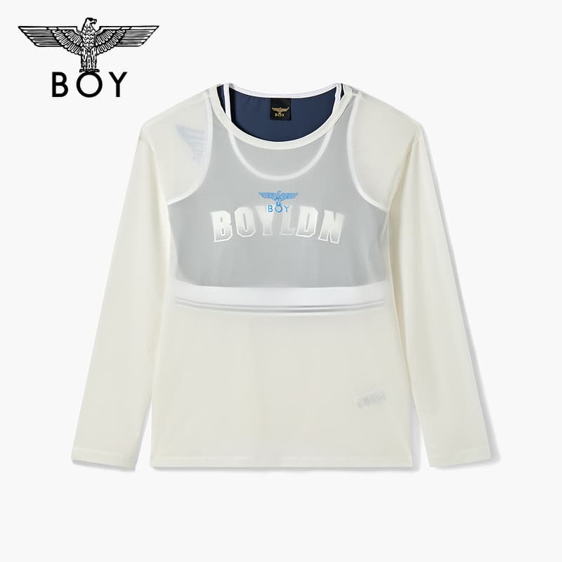 Boy London Белый Синий Цвет Женские Повседневные Костюмы - изображение 3