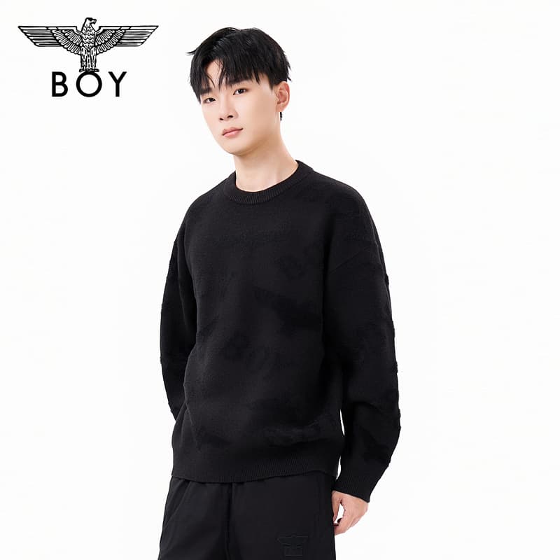 Кофта Boy London Черный мужской Свитеры - изображение 3