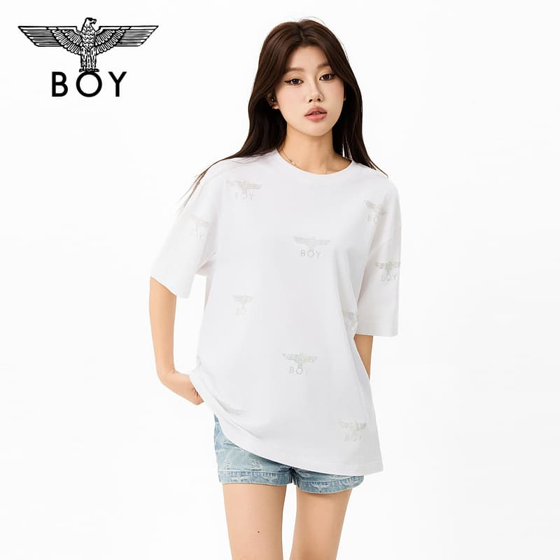 Футболка BOY LONDON Белый Унисекс T-рубашки - изображение 4