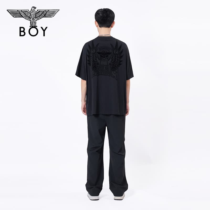 Футболка BOY LONDON Черный Унисекс T-рубашки - изображение 6