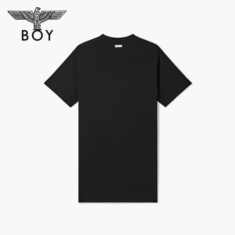 Платье BOY LONDON Черное Женское Короткое Платье с Короткими Рукавами - изображение 2