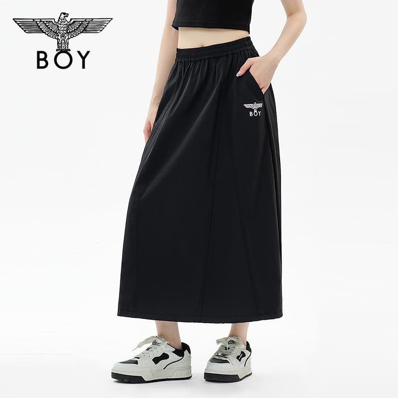 Юбка Boy London Черный Женские Повседневные Длинные Юбки - изображение 3
