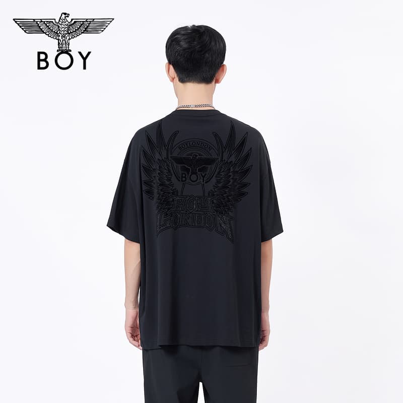 Футболка BOY LONDON Черный Унисекс T-рубашки - изображение 4