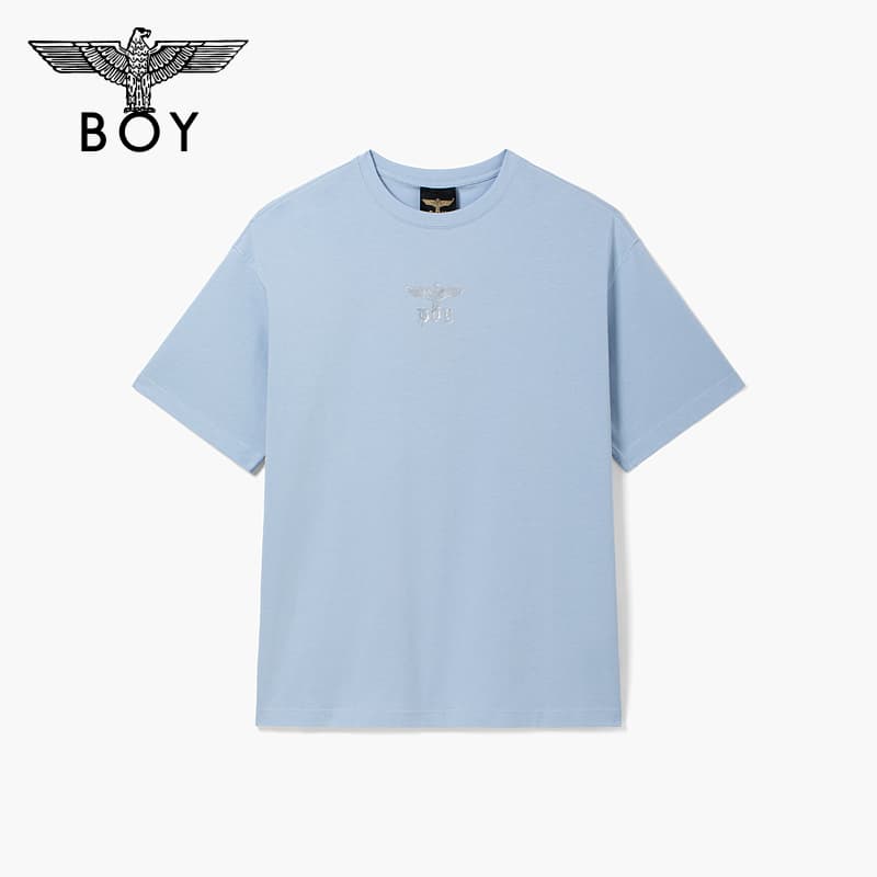 Футболка BOY LONDON Blue Unisex T-Shirts BOY LONDON Синие Унисекс Футболки - изображение 2