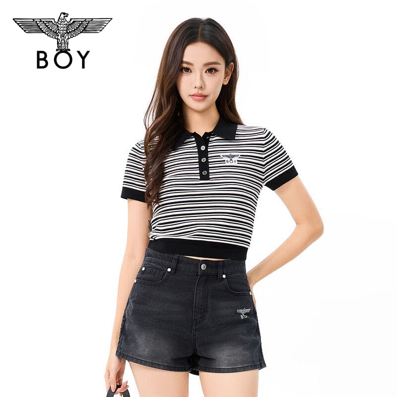 BOY LONDON Черное Женское Поло - изображение 3
