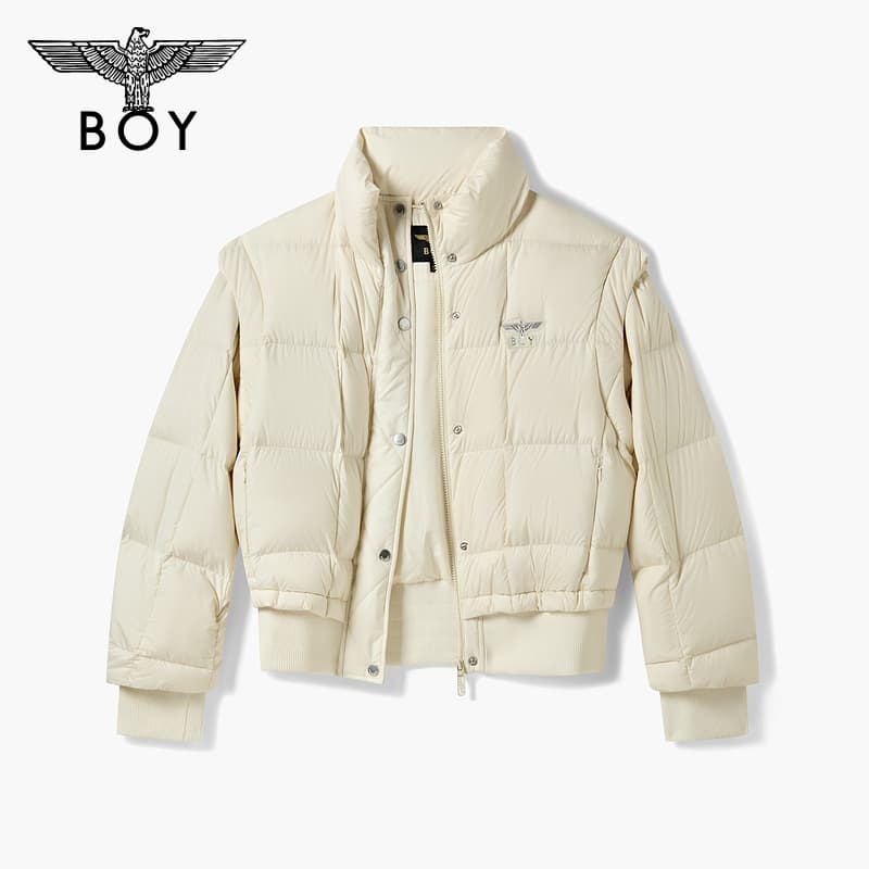 Пуховик Boy London Белый Женские Пуховики - изображение 2