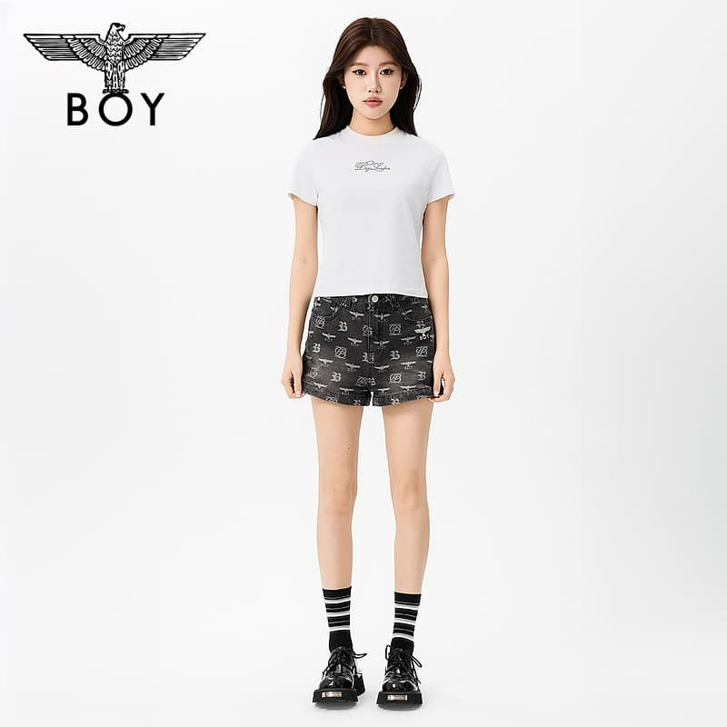 BOY LONDON Джинсовые шорты Женские - изображение 5