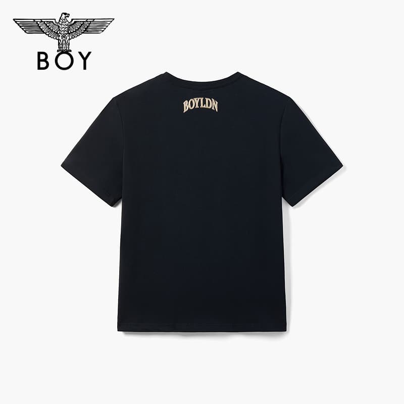 Футболка BOY LONDON Черные Женские T-рубашки - изображение 2