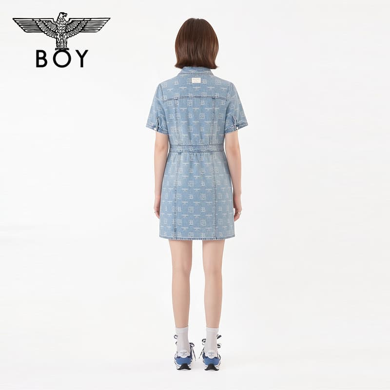Платье Платье с короткими рукавами для женщин Boy London - изображение 5