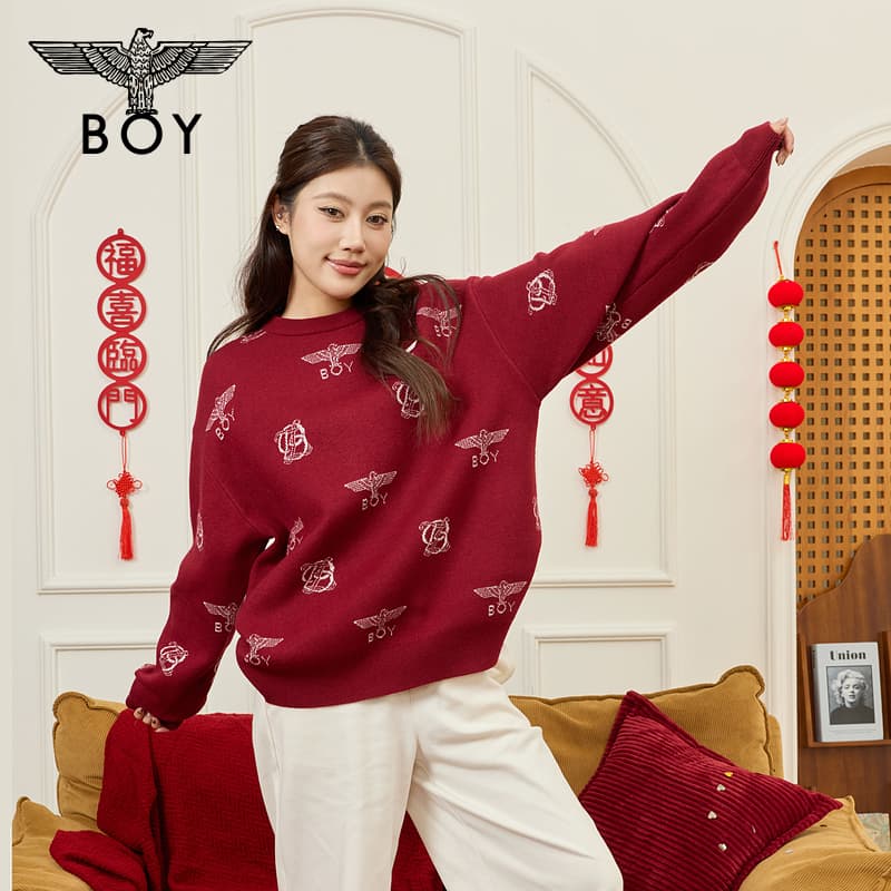 Кофта BOY LONDON Red Unisex Свитера - изображение 2