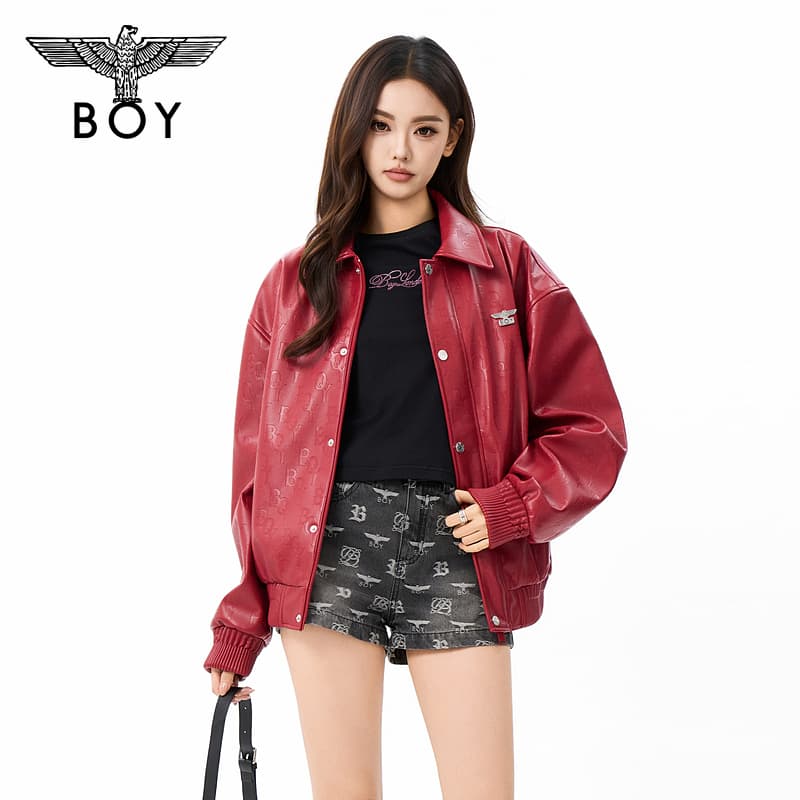 BOY LONDON Кожаная куртка унисекс - изображение 3