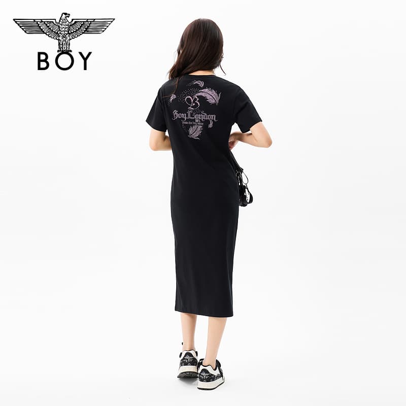 Платье Платье с короткими рукавами для женщин Boy London - изображение 4