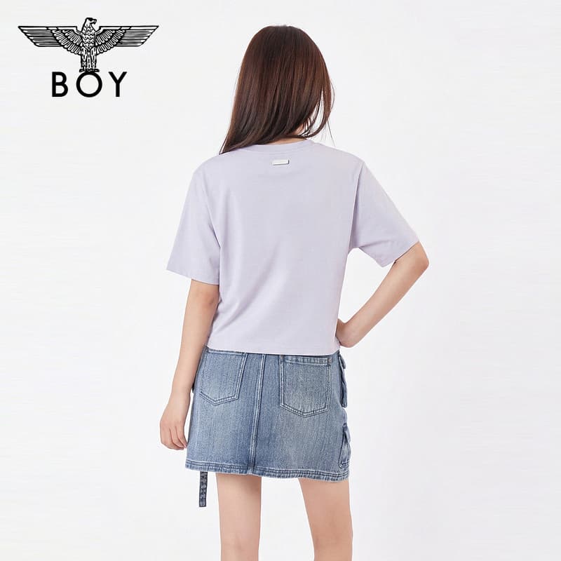 Футболка Boy London Фиолетовые Женские T-рубашки - изображение 7