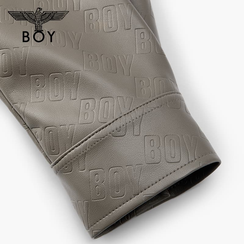 Кожаная куртки Boy London Зелёный Мужской Кожаные куртки - изображение 5