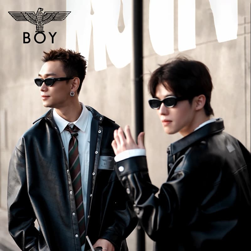 Кожаная куртки Boy London Black Leather Jacket - изображение 3