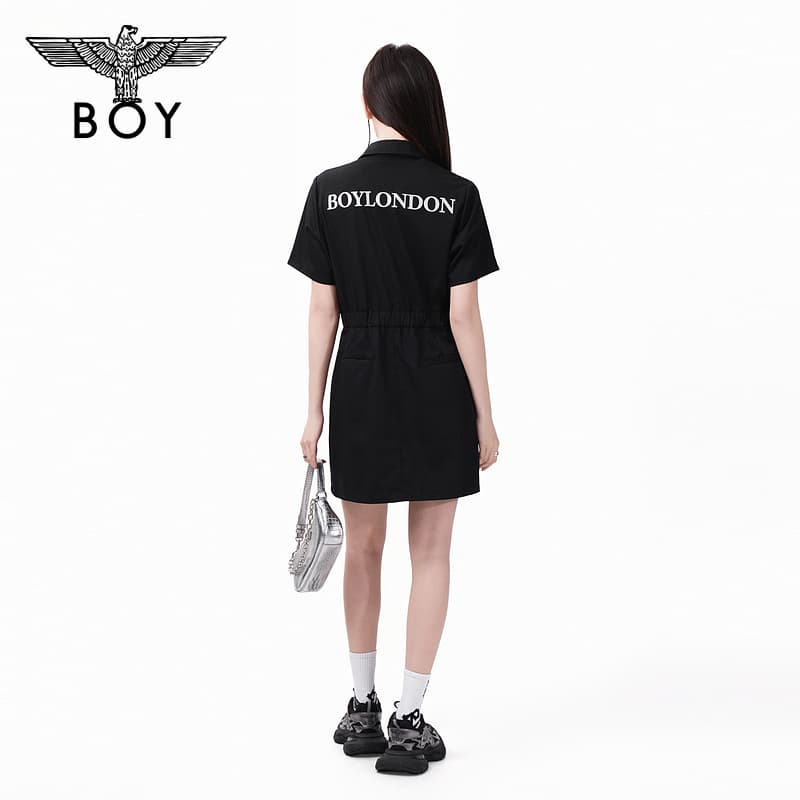 Платье BOY LONDON Короткое платье с короткими рукавами для женщин - изображение 4