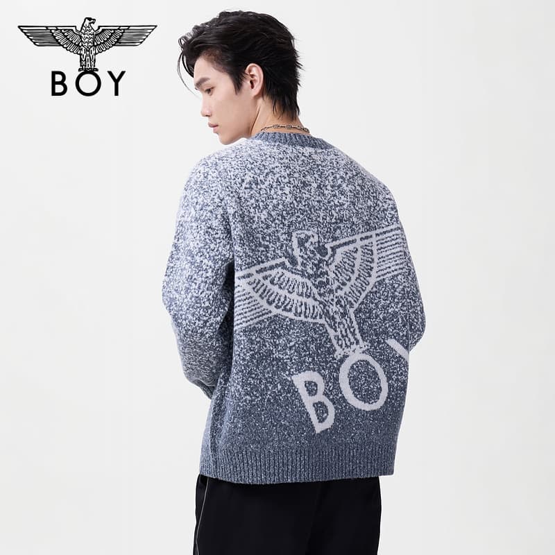 Кофта BOY LONDON Синие Унисекс Свитера - изображение 3