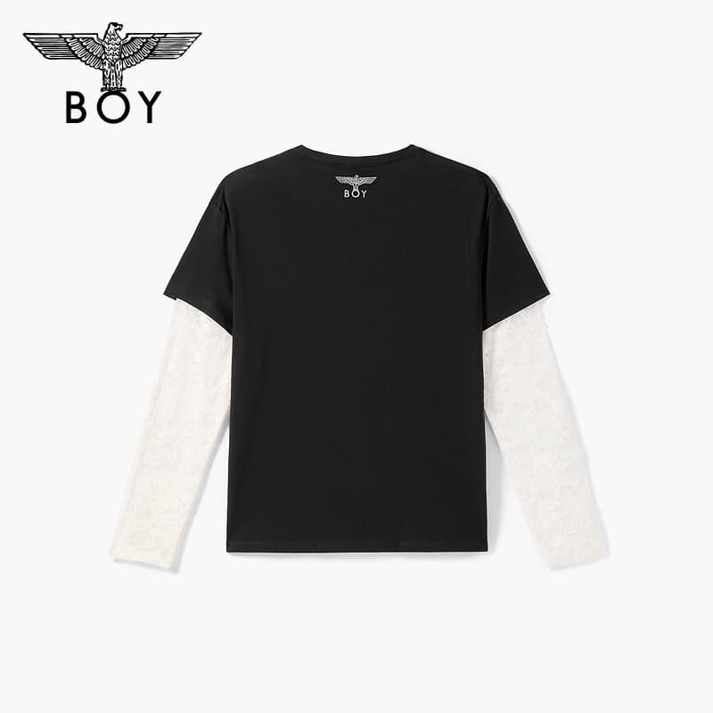 Футболка Boy London Черные Женские T-рубашки - изображение 3