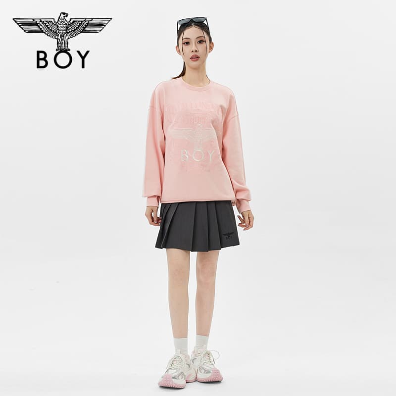 Худи Boy London Розовый Женские Толстовки - изображение 5