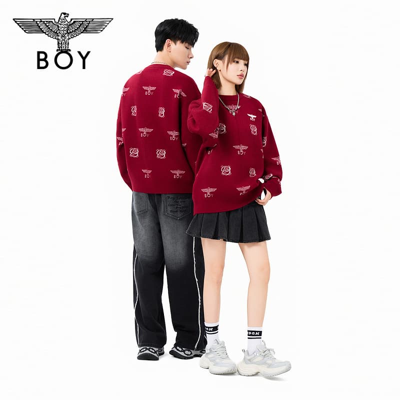 Кофта BOY LONDON Red Unisex Свитера - изображение 5