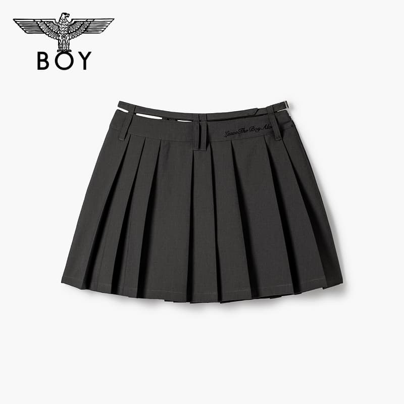 Юбка BOY LONDON Серый Женские Повседневные мини юбки - изображение 2