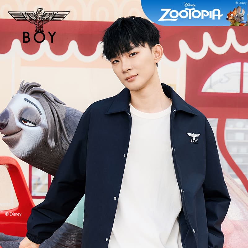 Зимняя куртка пуховик BOY LONDON Хлопковый пуховик унисекс - изображение 4