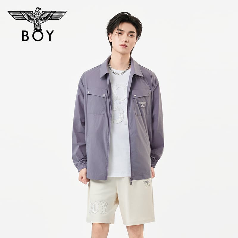 Куртка Boy London Фиолетовый Мужской Куртки - изображение 4
