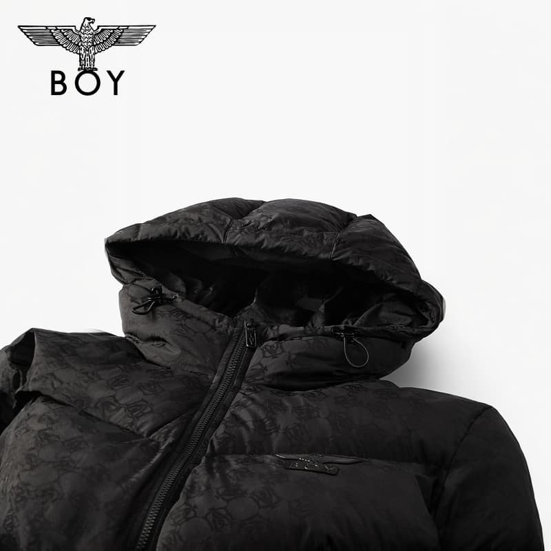 Зимняя куртка Boy London Черный мужской Пуховики - изображение 3