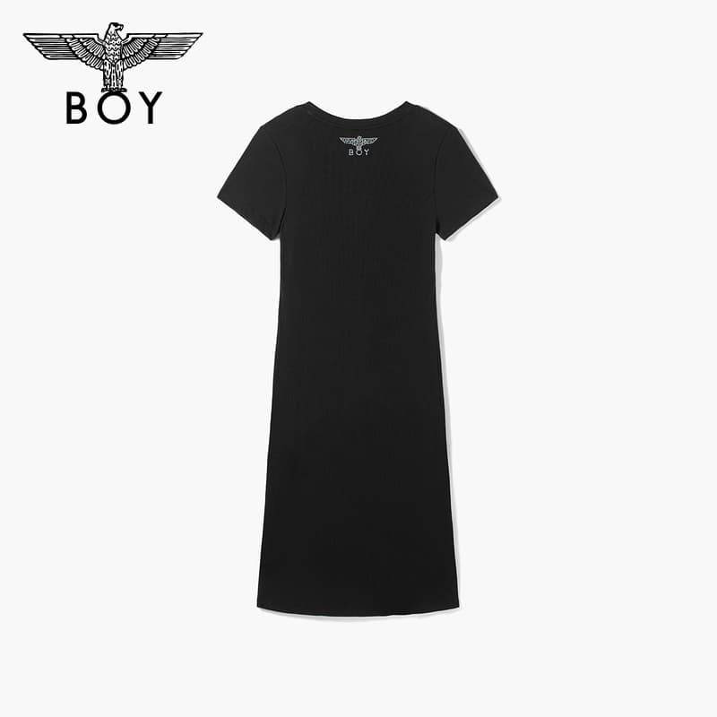 Платье BOY LONDON Короткое платье с короткими рукавами для женщин - изображение 2