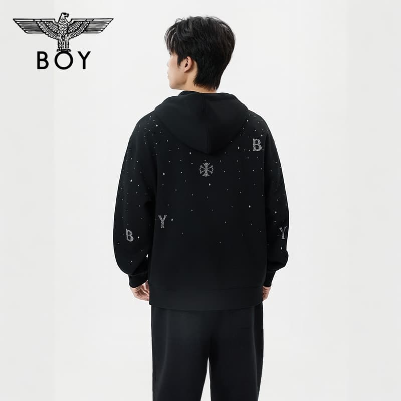 Худи Boy London Черный Унисекс Толстовки - изображение 3