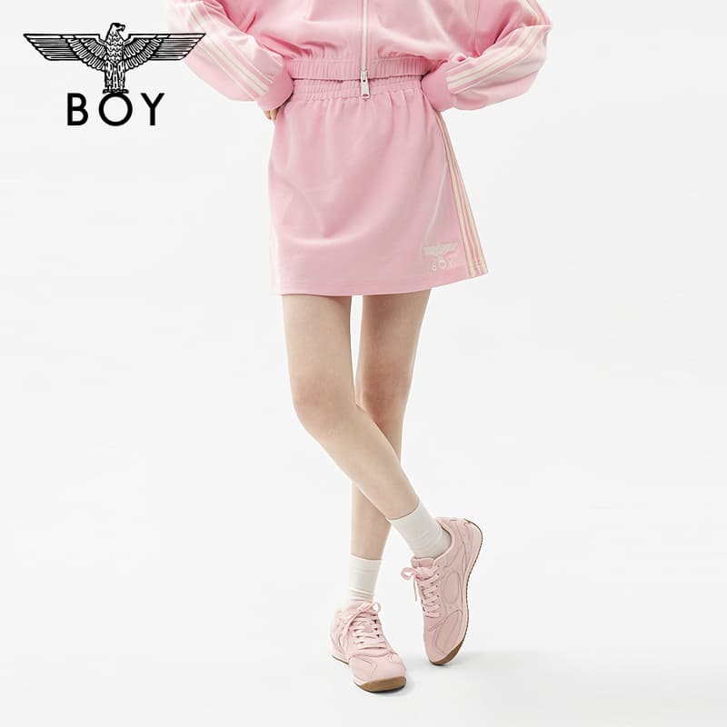 Юбка BOY LONDON Розовый Женские Повседневные мини юбки - изображение 2